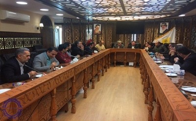 نشست هیات مدیره انجمن انبوه سازان با اعضای شورای شهر گرگان